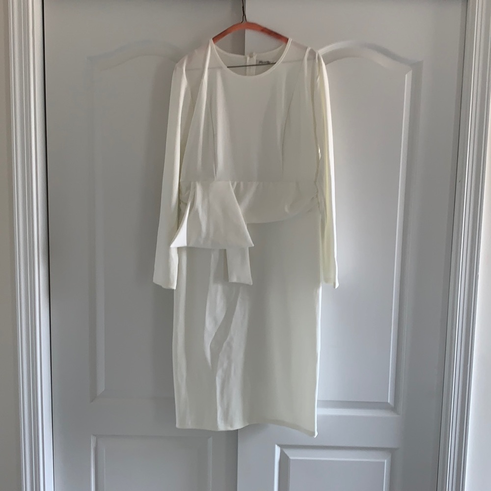 long white dress size XXL long sleeve